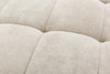 Kort & Co. Oaklyn Modular 32" Fabric Armless Chair with Tufted Seat Cushion – Beige | Fauteuil modulaire sans accoudoirs Oaklyn Kort & Co. de 32 po en tissu avec coussin de siège capitonné - beige