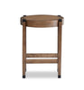 Gordon 18” Round Solid Wood End Table - Brown | Table de bout ronde Gordon de 18 po en bois massif - brune