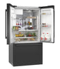Bosch 21.6 Cu. Ft. French-Door Bottom Mount Refrigerator - Black Stainless Steel - B36CD52SNB | Réfrigérateur Bosch de 21,6 pi³ à portes françaises à congélateur inférieur - Acier inoxydable noir - B36CD52SNB