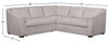Envy 2-Piece Left-Facing Chenille Fabric Sleeper Sectional - Fog Grey | Sofa-lit sectionnel de gauche Envy 2 pièces en tissu de chenille - gris brouillard