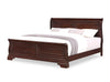 Marco 5pc Bedroom Set with Bed, Dresser & Mirror, Cherry Brown - King Size | Ensemble de chambre à coucher Marco 5 pièces avec lit, commode et miroir, brun cerisier - format très grand lit