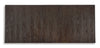 Metro Dining Table with 72-90"W Extension, Trestle Base - Brown | Table de salle à manger Metro de 72 po à 90 po (L) avec rallonge et base à tréteaux - brune