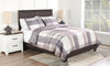 Conner 3-Piece King Comforter Set - Brown | Ensemble d’édredon Conner de 3 pièces pour très grand lit - brun