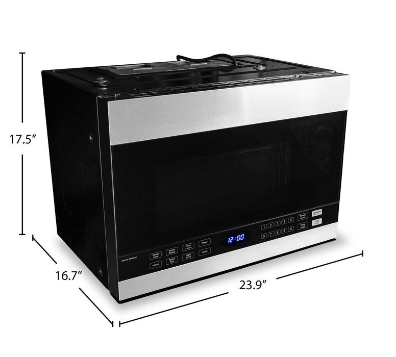 Danby 1.4 Cu. Ft. Over-the-Range Microwave Oven - Stainless Steel - DOM014401G1