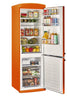 Classic Retro by Unique 24" 12 Cu. Ft. Bottom-Freezer Refrigerator - Creamsicle Orange - UGP-340L O AC | Réfrigérateur rétro Classic Rétro par Unique de 24 po et de 12 pi3 à congélateur inférieur sans givre - orange creamsicle - UGP-340L O AC | U340LOAC