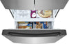 Frigidaire 33" 20 Cu. Ft. Counter-Depth French Door Refrigerator - FRFG2033AV | Réfrigérateur Frigidaire de 20 pi3 et de 33 po à portes françaises de profondeur comptoir - FRFG2033AV