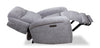Atlantis 38" Zero Gravity Power Reclining Chair with USB Port - Dove Grey | Fauteuil à inclinaison électrique Atlantis de 38 po en tissu avec port USB et position zéro gravité - gris tourterelle