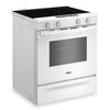 Whirlpool 30" 5.3 Cu. Ft. Electric Range with Air Cooking – White - YWSES5030SW | Cuisinière électrique Whirlpool de 5,3 pi³ et de 30 po avec cuisson à air - blanche - YWSES5030SW