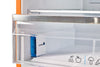 Unique Classic Retro 28" 17 Cu Ft. Bottom Mount Refrigerator - Orange - UNQ-455L O AC | Réfrigérateur Classic Rétro d’Unique de 28 po et de 17 pi3 à congélateur inférieur - orange - UNQ-455L O AC