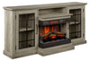 Manhasset 63\" Electric Fireplace TV Stand with Storage for TVs up to 70\" - Valley Pine