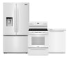 Whirlpool 3-Piece Kitchen Appliance Package – White  | Ensemble de 3 électroménagers Whirlpool pour la cuisine - blanc