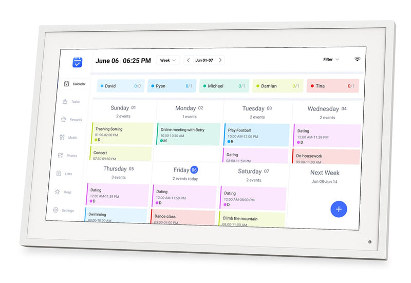 Proscan 15.6\" Android 12 Full HD All-in-One Smart Family Calendar