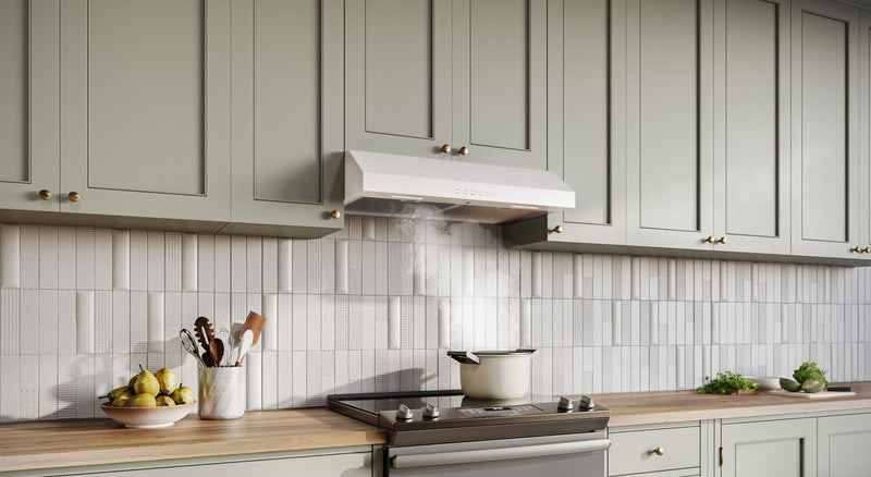 Broan GLA3 Series 36\" Under-Cabinet Range Hood – White - GLA3304WW