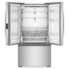 Whirlpool 36" 24 Cu. Ft. True Counter Depth French Door Refrigerator – Stainless Steel - WRFC3036RZ | Réfrigérateur Whirlpool de 24 pi3 et de 36 po de profondeur comptoir véritable à portes françaises - acier inoxydable - WRFC3036RZ