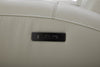 Reign 87" Top-Grain Genuine Leather Power Reclining Sofa with USB Ports - Deltona Moonshine Taupe | Sofa à inclinaison électrique Reign de 87 po en cuir véritable de qualité supérieure avec ports USB - taupe clair de lune Deltona