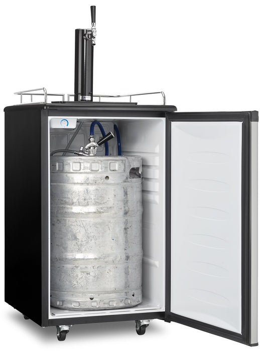 Danby 5.4 Cu. Ft. Single-Tap Kegerator - DKC054A1BSLDB