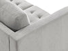 Metro 57" Fabric Loveseat with Tufted Seat Cushions and Reversible Back Cushions - Neutral | Causeuse Metro de 57 po en tissu avec coussins de siège capitonnés et coussins de dossier réversibles - neutre