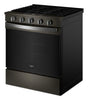 Whirlpool 30" 5 Cu. Ft. Gas Range with Air Cooking - Black-on-Stainless - WSGS5030SV | Cuisinière à gaz Whirlpool de 5 pi³ et de 30 po avec cuisson à air - noir sur acier inoxydable - WSGS5030SV