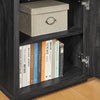 Brenner 20" Bookcase Pier with Storage – Charcoal  | Section latérale bibliothèque Brenner de 20 po avec rangement - anthracite