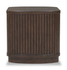 Vernon 25” Modern Solid Wood End Table with 2 Shelves - Dark Brown | Table de bout moderne Vernon de 25 po en bois massif avec 2 tablettes - brun foncé