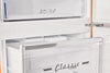 Unique Classic Retro 28" 17 Cu Ft. Bottom Mount Refrigerator - Orange - UNQ-455L O AC | Réfrigérateur Classic Rétro d’Unique de 28 po et de 17 pi3 à congélateur inférieur - orange - UNQ-455L O AC