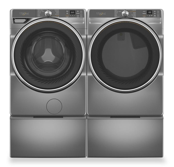 Whirlpool 5.8 Cu. Ft. Front-Load Washer with FreshFlow™ Vent System and 7.4 Cu. Ft. Gas Dryer 