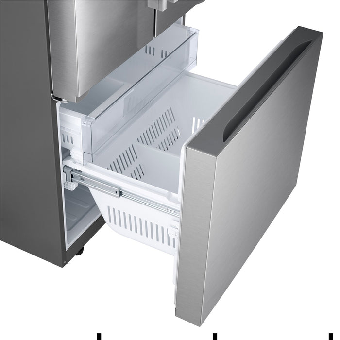 LG 33\" 25 Cu. Ft. French-Door Standard-Depth Refrigerator - Stainless Steel - LF25H6200S