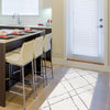 Selin Ivory Washable Runner Area Rug - 2’ x 7’ | Carpette longue Selin ivoire lavable - 2 pi x 7 pi