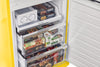 Classic Retro by Unique 24" 12 Cu. Ft. Bottom-Freezer Refrigerator - Canary Yellow - UGP-340L Y AC | Réfrigérateur Classic Rétro par Unique de 24 po et de 12 pi3 à congélateur inférieur - jaune canari - UGP-340L Y AC | U340LYAC