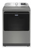 Maytag 7.4 Cu. Ft. Pet Pro Electric Dryer - Radiant Silver - YMED7205RR | Sécheuse électrique Animal Pet Pro de Maytag de 7,4 pi³ - argenté radieux - YMED7205RR