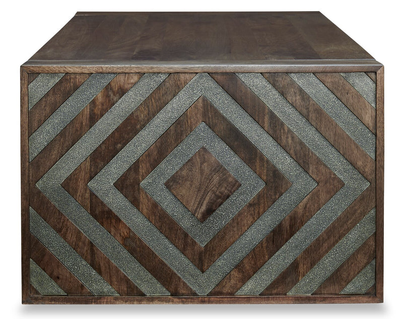 Madden 50” Modern Coffee Table - Brown