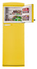 Unique Classic Retro 24" 11 Cu Ft. Top Freezer Refrigerator - Canary Yellow - UNQ-310L Y TM | Réfrigérateur Classic Rétro d’Unique de 24 po et de 11 pi3 à congélateur supérieur - jaune canari - UNQ-310L Y TM