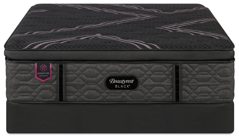 Beautyrest Black Signature Amethyst Eurotop Full Mattress Set