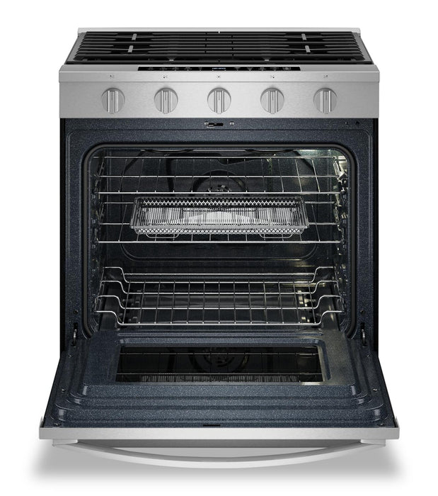 Whirlpool 5 Cu. Ft. Gas Range with Air Fry and SpeedHeat™ Burner - Stainless Steel - WSGS7530RZ