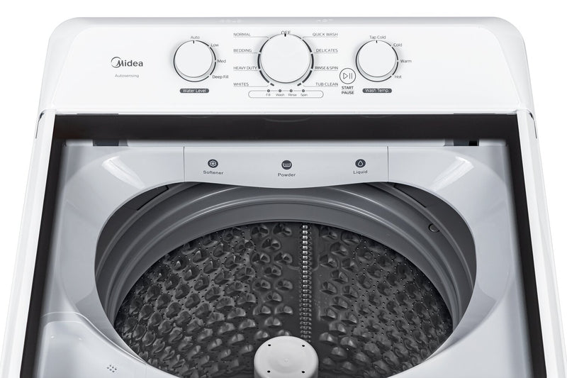 Midea 4.5 Cu. Ft. Top Load Agitator Washer – White - MLTW45A2BWW