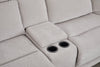 Shaquille O’Neal Home Legacy 6-Piece Left-Facing Power Reclining Sectional with Shaq-o-pedic Comfort - Grey  | Sofa sectionnel de gauche à inclinaison électrique Legacy de Shaquille O’Neal Home 6 pièces avec confort Shaq-o-pedic - gris  | LEGAFLS6
