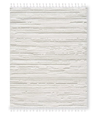 Riley Cream Abstract Area Rug - 6'3