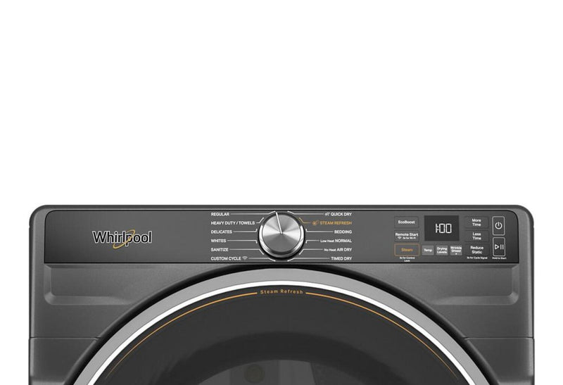 Whirlpool 7.4 Cu. Ft. Smart Gas Dryer with Steam - WGD6720RU