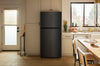 Whirlpool 29.5" 19 Cu. Ft. Top Freezer Refrigerator – Black - WRTX5419SB | Réfrigérateur Whirlpool de 19 pi³ et de 29,5 po à congélateur supérieur - noir - WRTX5419SB