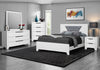 Elite Bedroom 6-Drawer Dresser, 58"W x 33"H - White | Commode de chambre à coucher Elite de 58 po (L) x 33 po (H) à 6 tiroirs - blanche