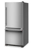 KitchenAid 30" 19 Cu. Ft. Standard-Depth Bottom Mount Refrigerator - KRBR130SPS | Réfrigérateur KitchenAid de 19 pi³ et de 30 po de profondeur standard à congélateur inférieur - KRBR130SPS