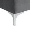 Vivienne 47.25" Fabric Storage Ottoman - Grey | Pouf de rangement Vivienne de 47,25 po en tissu - gris