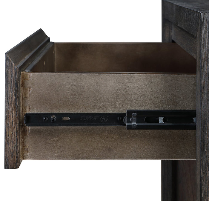 Zelda 48\" Coffee Table with Storage and Shelf – Warm Mocha