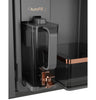 Café 36” 23.2 Cu. Ft. Smart Counter-Depth 4-Door French Door Refrigerator – Stainless Steel - CJE23DP2WS1  | Réfrigérateur 4 portes Café de 23,2 pi3 et de 36 po de profondeur comptoir à portes françaises - acier inoxydable - CJE23DP2WS1