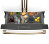 Café 36” 23.2 Cu. Ft. Smart Counter-Depth 4-Door French Door Refrigerator – Matte White - CJE23DP4WW2  | Réfrigérateur intelligent 4 portes Café de 23,2 pi3 et de 36 po de profondeur comptoir à portes françaises - blanc mat - CJE23DP4WW2