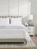 Veranda & Grove 4-Layer King Cotton Blanket - Grey | Couverture Veranda & Grove en coton à 4 couches pour très grand lit - grise