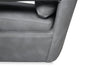 Ever 28" Swivel Leather-Like Fabric Accent Chair – Grey | Fauteuil d’appoint pivotant Ever de 28 po en tissu d’apparence cuir - gris
