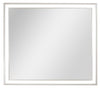 Halo 5pc Bedroom Set with Bed, Dresser & Mirror, LED, Glam, White - King Size | Ensemble de chambre à coucher Halo 5 pièces somptueux avec lit, commode, miroir et éclairage à DEL, blanc - format très grand lit