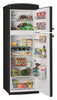 Unique Classic Retro 24" 11 Cu Ft. Top Freezer Refrigerator – Midnight Black - UNQ-310L B TM | Réfrigérateur Classic Rétro d’Unique de 24 po et de 11 pi3 à congélateur supérieur - noir minuit - UNQ-310L B TM