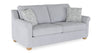 Finesse 81" Contemporary Chenille Fabric Sofa - Rain | Sofa contemporain Finesse de 81 po en tissu de chenille - rain